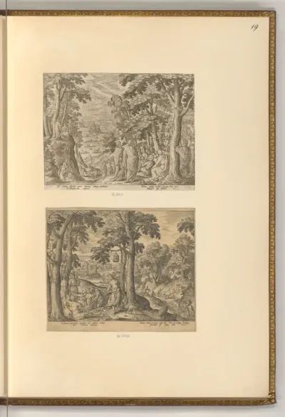 Die Predigt Johannes des Täufers; Noah