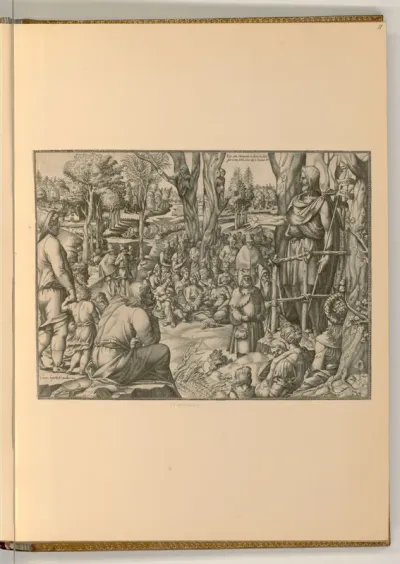 Die Predigt Johannes des Täufers