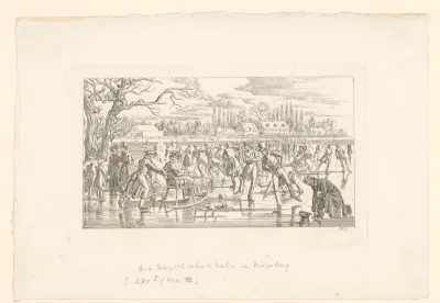 Die Schrittschuhbahn in Nürnberg