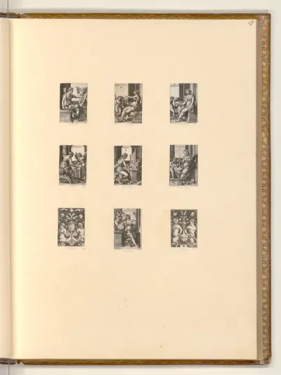 Die Sieben Freien Künste; Ornamente