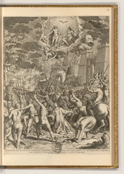 Die Steinigung des heiligen Stephanus