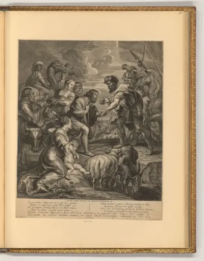 Die Versöhnung von Jacob und Esaü