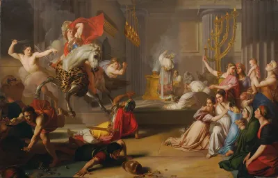 Die Vetreibung Heliodors aus dem Tempel