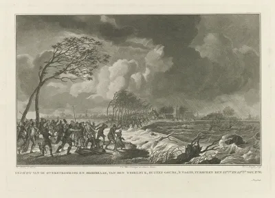 Dijkdoorbraak bij Gouda, 1776