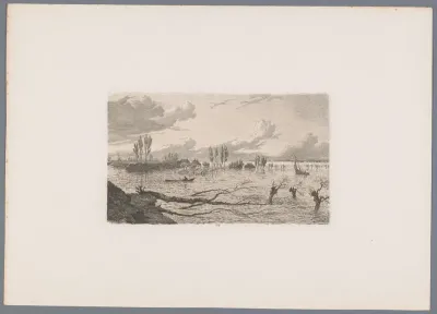 Dijkdoorbraak tussen Maren en Alem, 1855