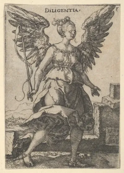 Diligence, from "Virtues and Vices"