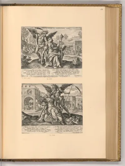 Diligentiae et Sedulitatis typus; Felicitatis et opulentie typus