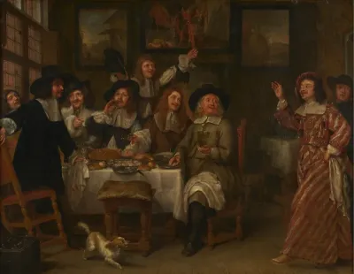 Dinner of artists