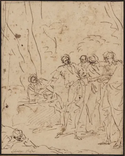 Diogenes bortkaster sin drikkeskål