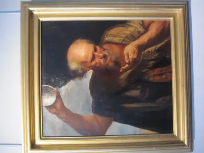 Diogenes drinks