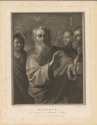 Diogenes op zoek naar een eerlijk man