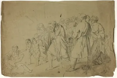 Diogenes Searching for an Honest Man
