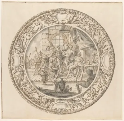Dish with the History of Manius Curius Dentatus