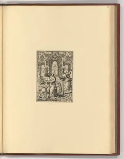 Disputation, Einladung (Allegorie)