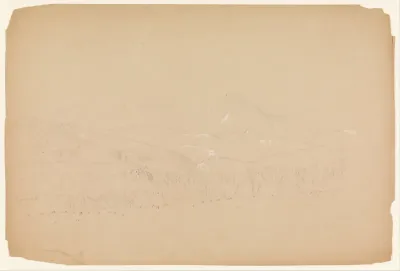 Distant View of the Katahdin Shown from West