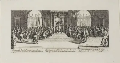 Distribution of Rewards, plate eighteen from The Miseries of War