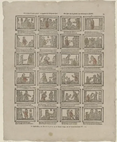 Dit is het trouw-geval / en wonderlijk schouw-spel / Dat hier is af-gebeeld van urbanus en Isabel