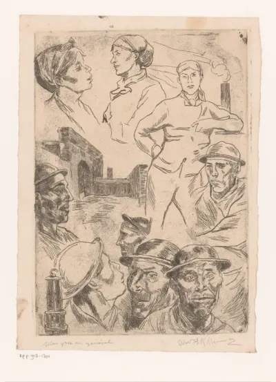 Diverse figuurtypen uit de mijnbouw