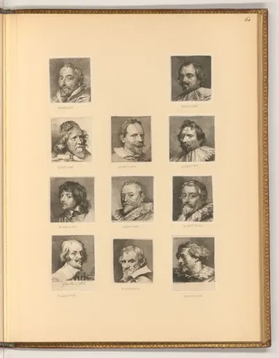 Diverse Künstlerporträts