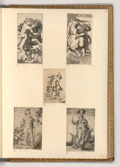 Diverse Szenen aus der antiken Mythologie