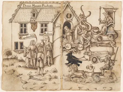 "Do Not Turn Back When You Arrive at the End" [fol. 26 verso / 27 recto]