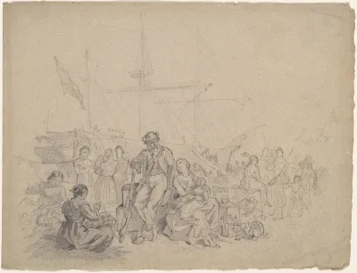 Dockside Scene