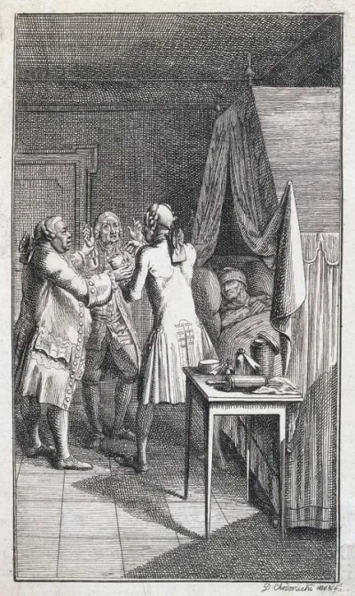 Doctors disputing, the patient is ignored