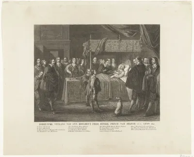 Dodelycke uytgang van syn hoogheyt Fred. Henrik prince van Oranje etc. Anno 1647