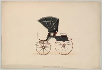 Dog Cart Phaeton, no. 669, from Le Guide du Carrossier