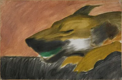 Dog in Motion
