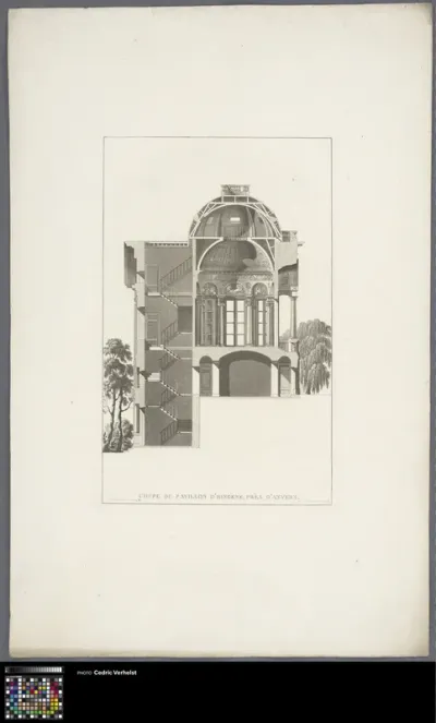 Dome of the Pavilion of Hingene, near Antwerp