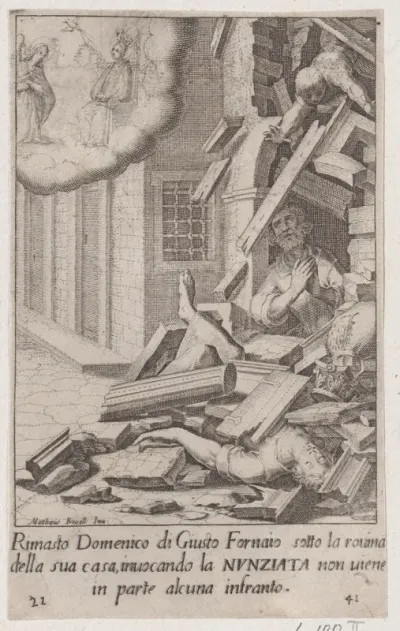 Domenico di Giusto, from Scelta d'Alcuni Miracoli e Grazie della Santissima Nunziata di Firenze (Selection of Some Miracles and Graces that Occurred in the Church of the Annunziata in Florence)