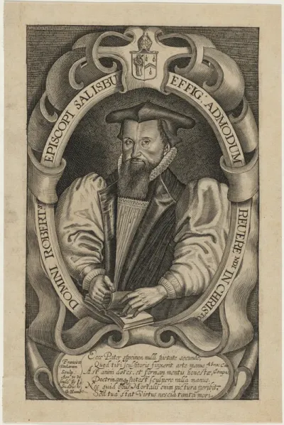 Domini Robert Episcopi Salisbury (Robert Abbot, Bishop of Salisbury)