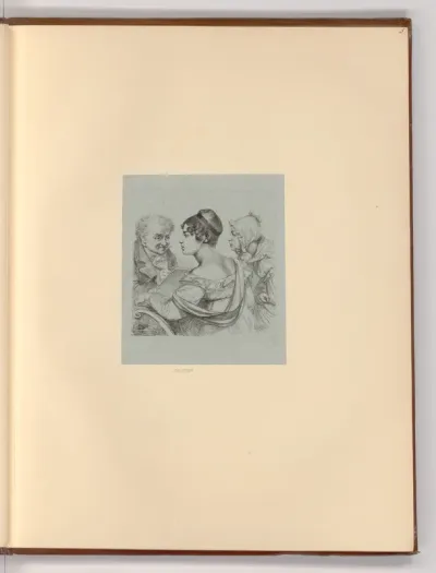 Dominique-Vivant Denon mit zwei Frauen