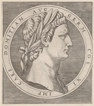 Domitian, from The Twelve Caesars, from "Speculum Romanae Magnificentiae"
