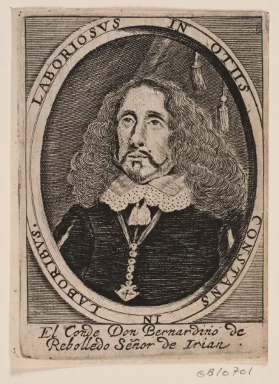 Don Bernardino de Rebolledo, spansk gesandt