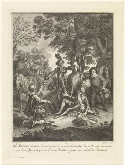Don Quichot en de Ridder van de Spiegels