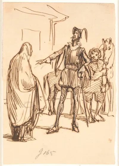 Don Quixote og Dona Roderiguez