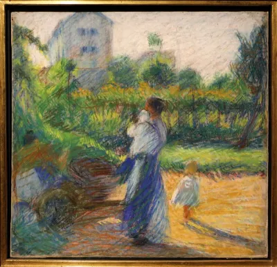 Donna in Giardino