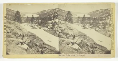 Donner Lake, from the Summit, from the series "California"
