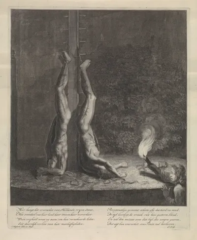 Dood en verminking van de gebroeders de Witt