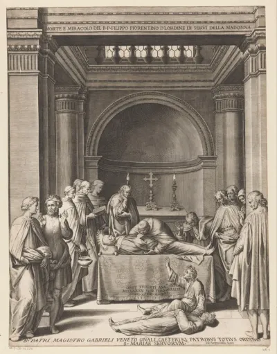 Dood en wonder van Filippo Benizi