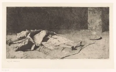 Dood lichaam van een Kabyle