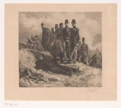 Dood op het slagveld van Generaal Ambremont
