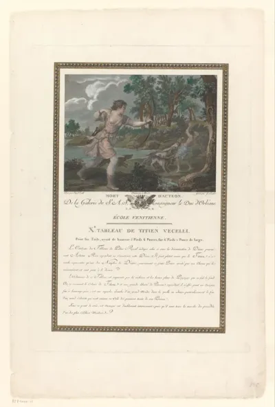 Dood van Actaeon
