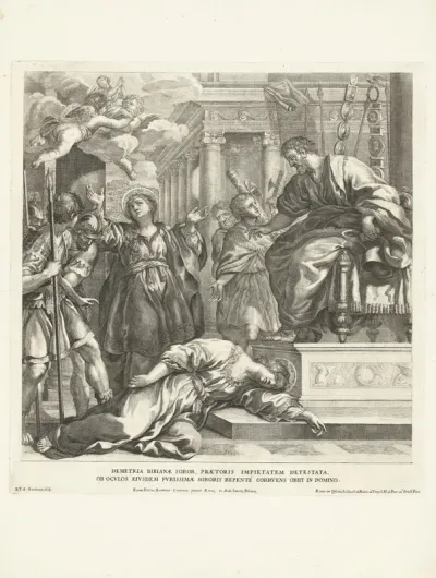 Dood van Bibianas zuster Demetria