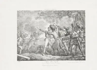 Dood van de Franse kapitein in Oostkapel, 1793