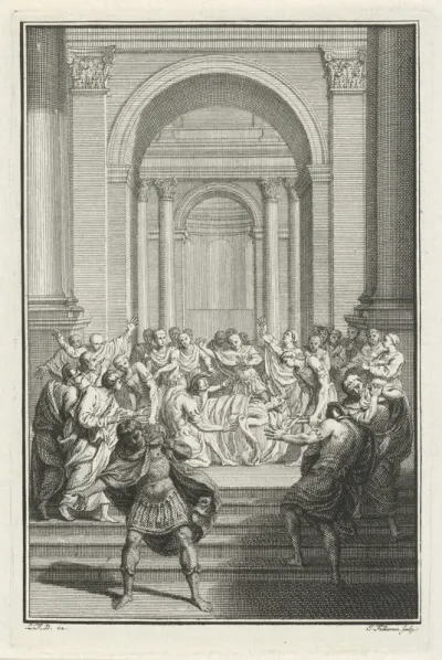 Dood van een Romeinse keizer
