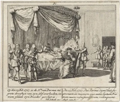Dood van Francesco Farnese