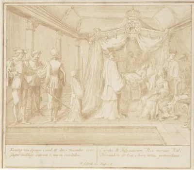 Dood van koning Karel II van Spanje, 1700